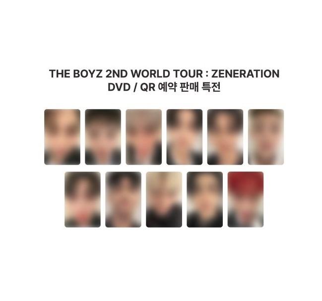 THE BOYZ 2-й МИРОВОЙ ТУР THE BOYZ [ЗЕНЕРАЦИЯ] - DVD&QR