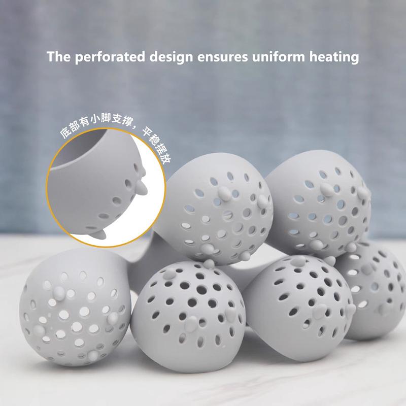 Оптовая продажа вареных яиц с силиконовыми кухонными инструментами. Удобные в использовании домашние пароварки. Креативные лотки для яиц. Простые кухонные инструменты.