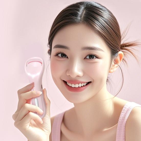 Электрические щипцы для завивки ресниц с подогревом, 3 температурных режима, USB-перезаряжаемые, портативные, быстро нагревающиеся, женские инструменты для завивки ресниц