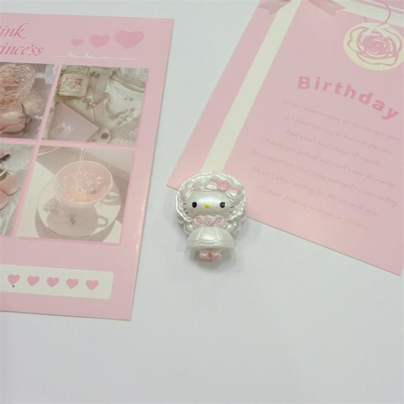 Kawaii Rings Pearl Sweet Beaded Elastic Ring Accessory New Korean Style Jewelry Accessories Best Friend Girl Gifts