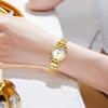 Cloth Surface Women'S Watch Niche High-End Sense Medieval Watch Women'S Waterproof Stainless Steel Quartz Watch