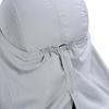 360 Degree Quick Drying UV Protection Cap Neck Ear Flap Cover For Outdoors(grey)