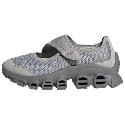 AdiFOM Megajane Серые Серебряные Металлические Женские Кроссовки Серые-Три Серые-Два JH7556