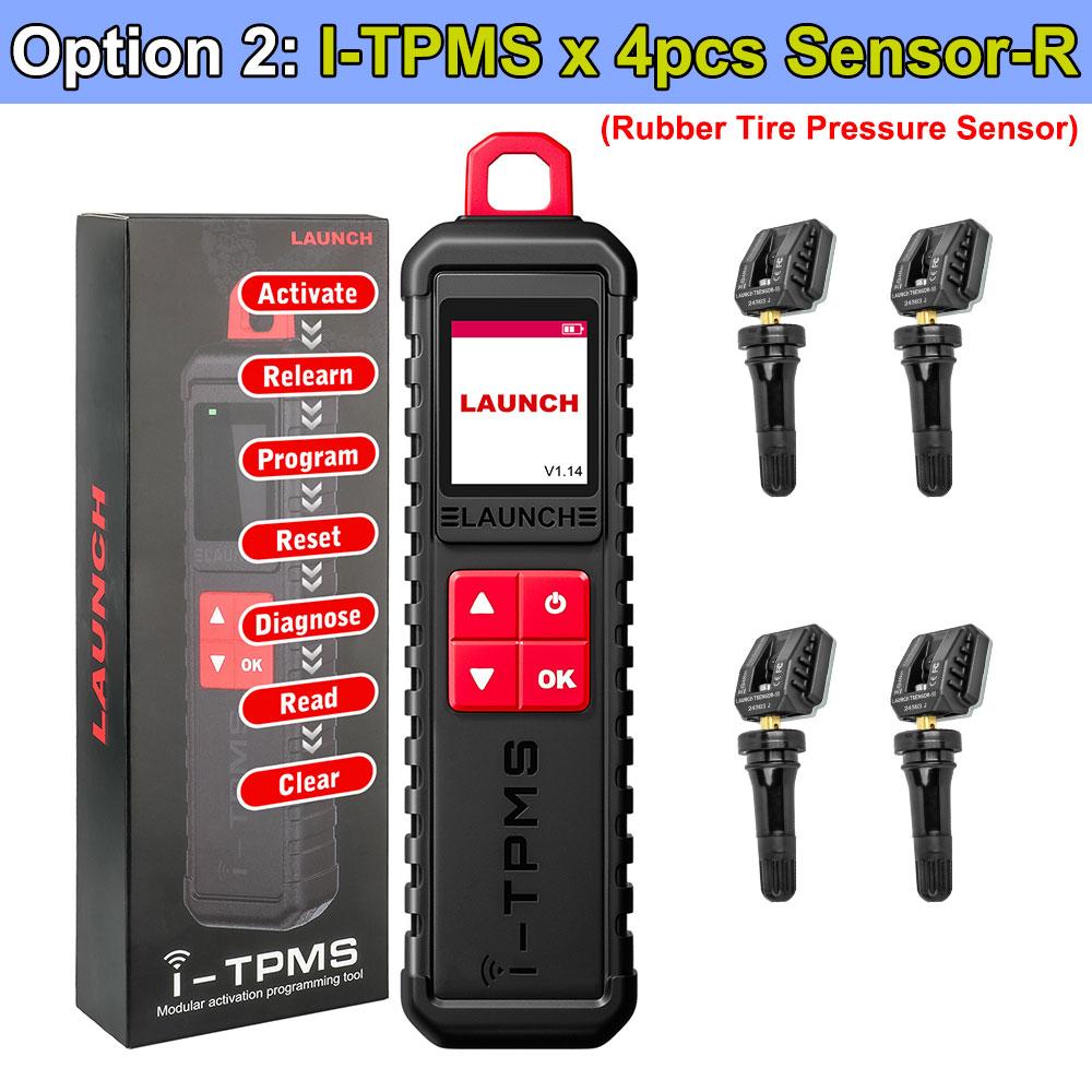 LAUNCH X431 I-TPMS TSGUN Диагностический инструмент для давления в шинах автомобиля 315/433 МГц 2-в-1 RF-датчик для X431 V/V+/ PRO3/ PRO3S /PAD V