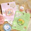 Paste Garden Plant Animal Lace Embroidery Cloth Sticker Hand Ledger Mobile Phone Bag Decoration Sticker Clothes Patch Sticker