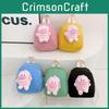 Cute Plush Doll Cartoon Backpack For Toddlers Gender Neutral School Outing Bag
