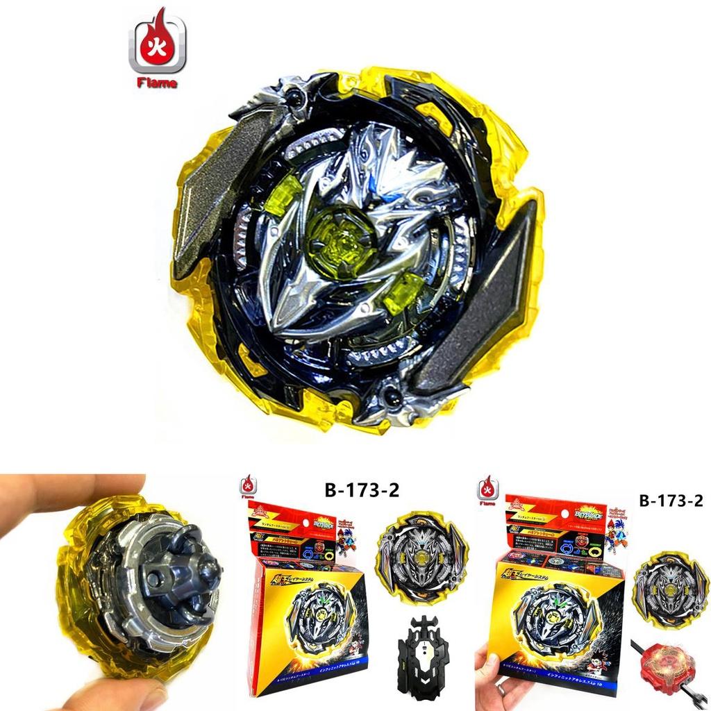 Beyblade Burst Superking B-173-02 Combat Gyro Infinite Achilles 7 Loop 1d Shield Toy