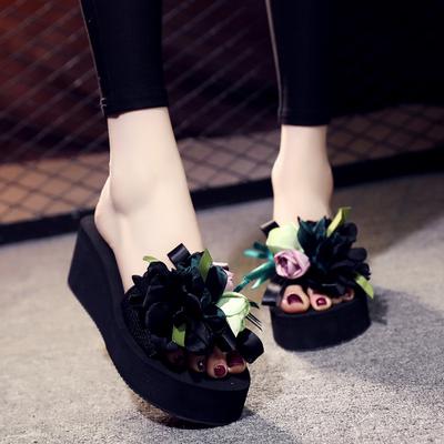 Женские летние шлёпки в богемном стиле