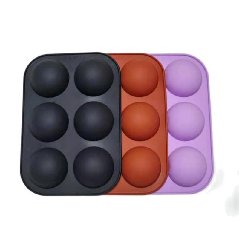 Полусфера, силиконовая форма для выпечки, 3D формы для выпечки, шоколад, полушар, сфера, форма для кексов, форма для кексов, торт, сделай сам, маффин, кухонный инструмент