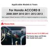 Hizpo 2 DIN 4G LTE Android 14 10.1" Автомобильный мультимедийный плеер GPS-навигация Поддержка DSP Интеллектуальный Carplay Android Auto для Honda Accord 8 2008-2013 FM