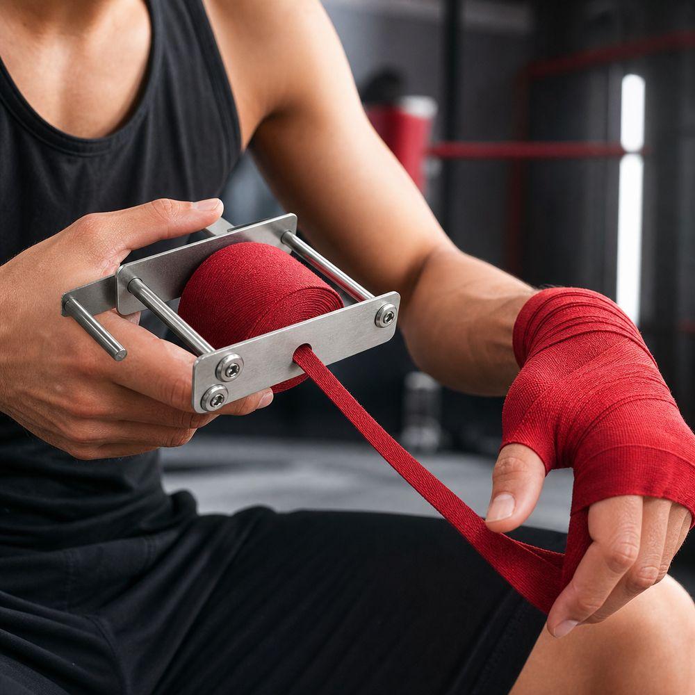 Quick Winding Bandage Winder Tool Manual Operation Portable Winder Tool For Muay Thai Training