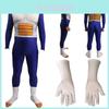 Стильный аниме комбинезон Vegeta Dragon Ball Z для косплея для всех возрастов