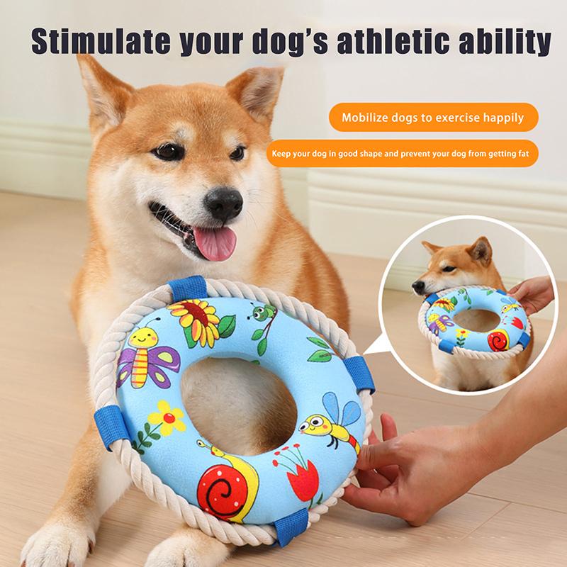 Pet Interactive Toys Cartoon Ball Dog Toy Pet Chewing Toys Training Decompress Bite Resistant Plush Dog Toys Pet Supplies