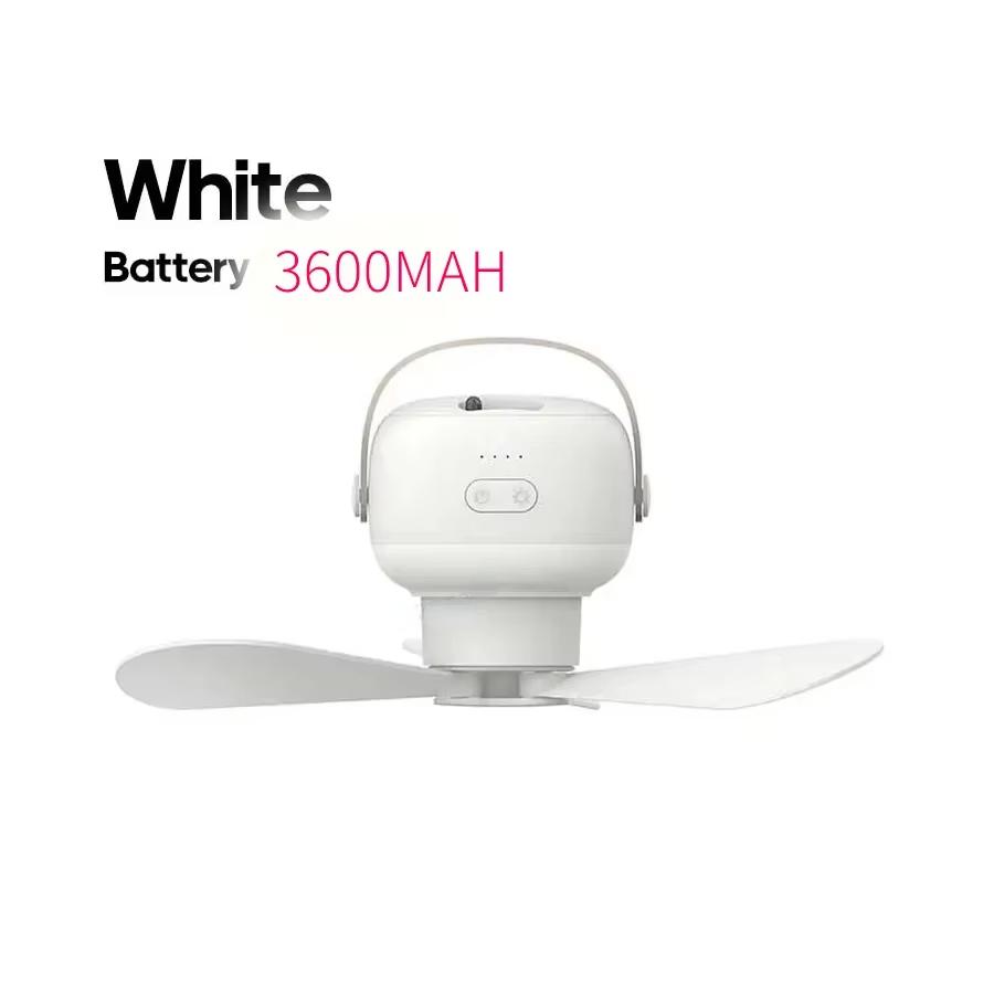 Outdoor Camping Fan, Tent Canopy Ceiling Fan, Multifunctional Circulator Fan Air Cooler LED Lights Lighting Remote Control