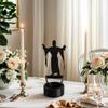 Halloween Horror Candle Holder Multi-Purpose Projection Candle Stand Creative Candlestick Ornament Atmosphere Arrangement Craft