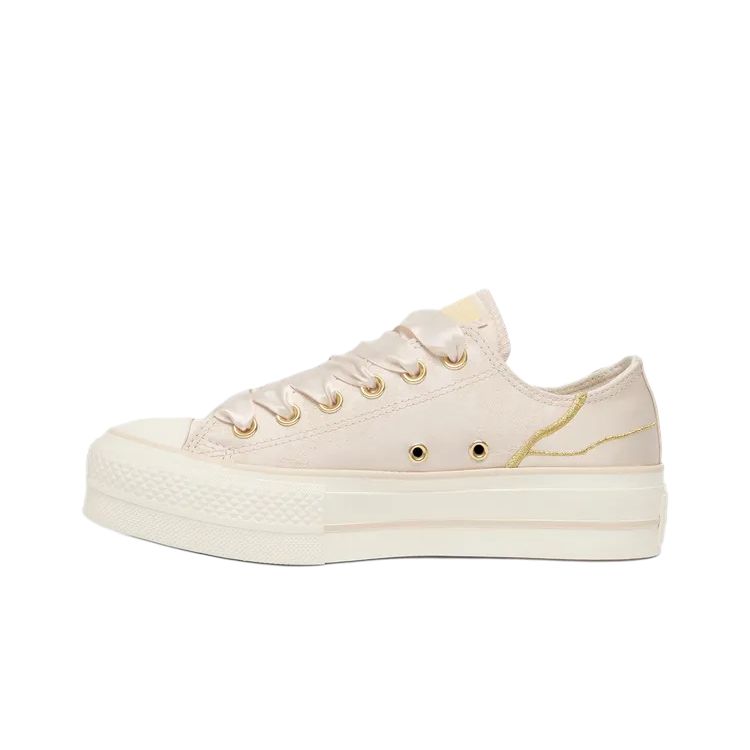 Converse All Star Lift Удобные Универсальные Нескользящие Прочные Низкие Кеды для Скейтборда Женские Кроссовки Коричневые A14213C