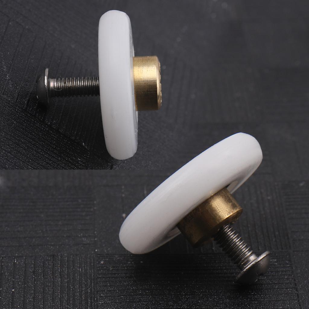 4 шт./компл., прочный ролик для душевых кабин, шкив для душевой комнаты, ролик/бегуны/колеса/шкивы, диаметр 19 мм/23 мм/25 мм/27 мм