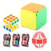 Source 5.5Cm Maple Leaf Special-Shaped Rubik'S Cube, Smooth Rotation Science And Education Puzzle Rubik'S Cube Toy Set