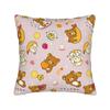 Мультяшная наволочка для подушки Rilakkuma Мультяшный медведь Полиэстер Подушка-плед Забавная наволочка