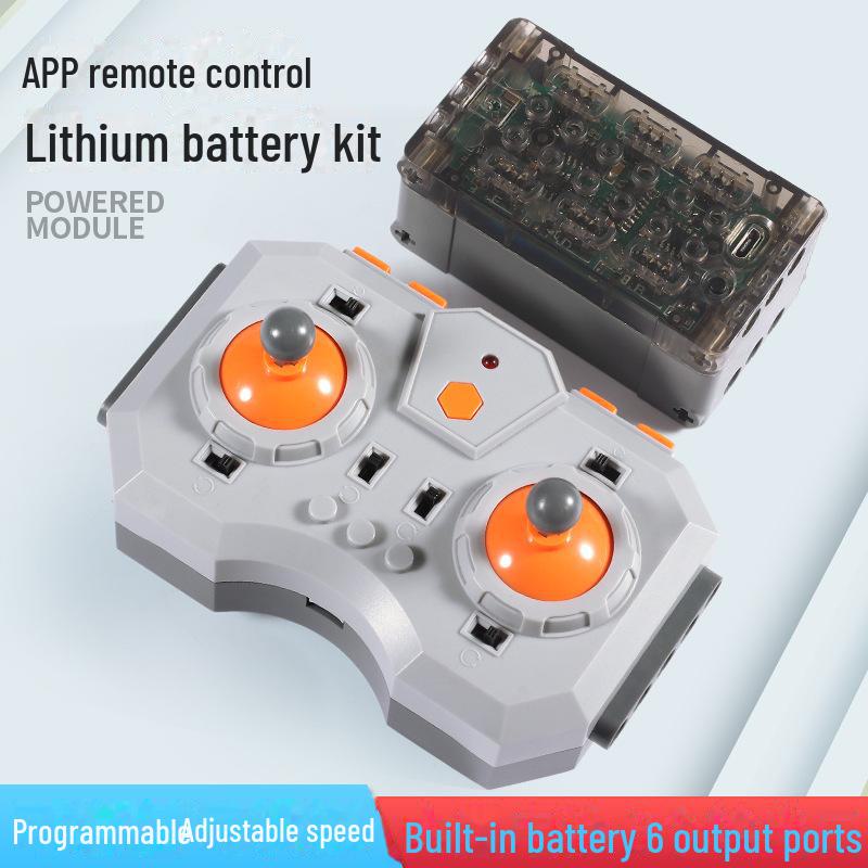 Наука и образование LEGO-совместимые MOC Power Tech Программирование Строительные блоки: PF Parts Сборка мотора и игрушка с главным управлением