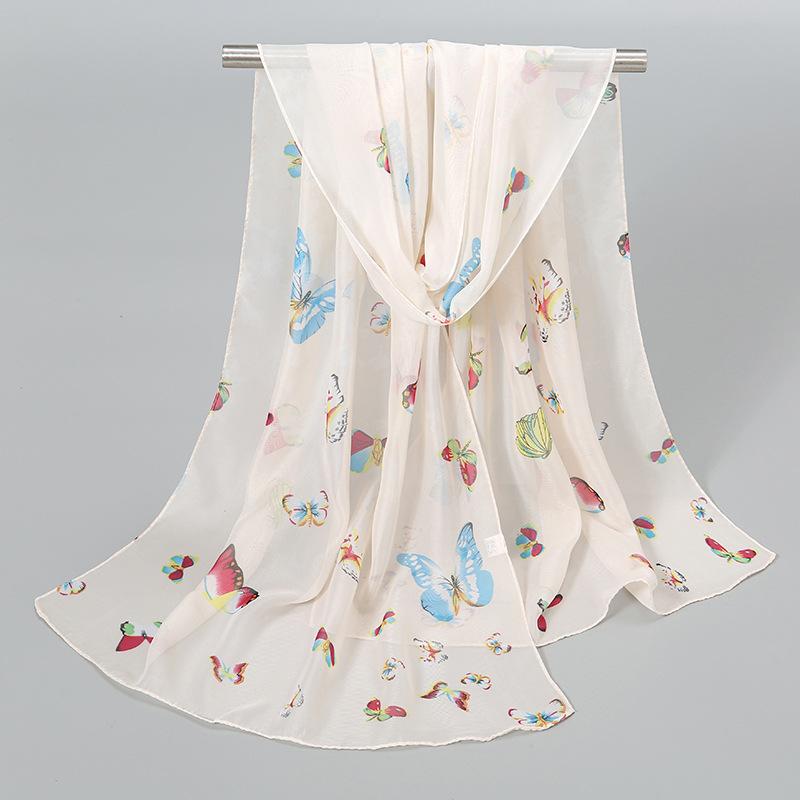 Китайский красный однотонный шифоновый маленький шелковый платок женский маленький подарок, тонкий большой красный подарок на День защиты детей