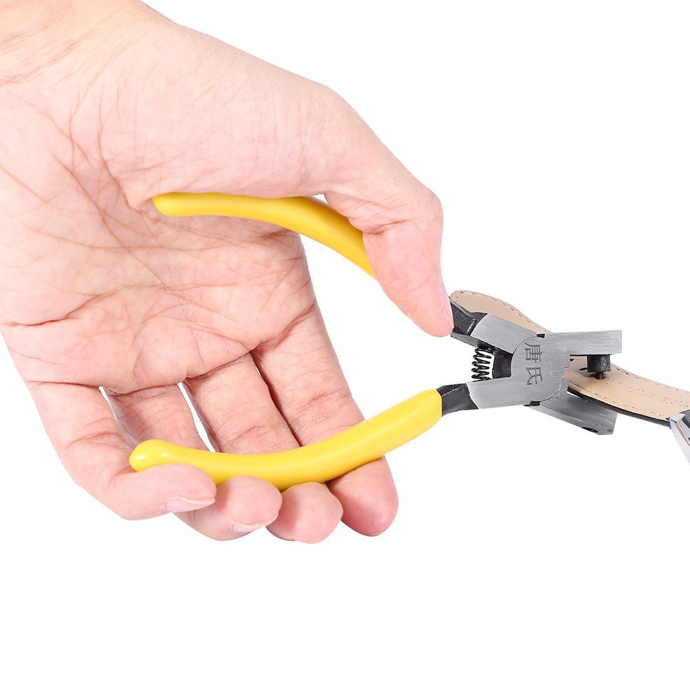 1 шт., перфоратор для часов из углеродистой стали, ремень, дырокол, плоскогубцы, инструмент для ремонта