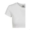 T-shirt - Urban Classics - Court - Coton doux - Manches courtes - Blanc