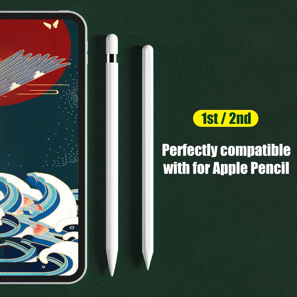 2 шт. для оригинального сменного наконечника Apple Pencil для Apple Pencil 1-го и 2-го поколения для Apple Pencil 1 2, запасной наконечник для наконечника