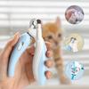 Pet Claw Grooming Scissors for Dogs Cats Small Animals Paw Nail Trimmer Professional Pet Nail Clippers with Led Light