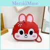Adorable Mini Children's Coin Purse Cute Rabbit Design Lightweight And Breathable