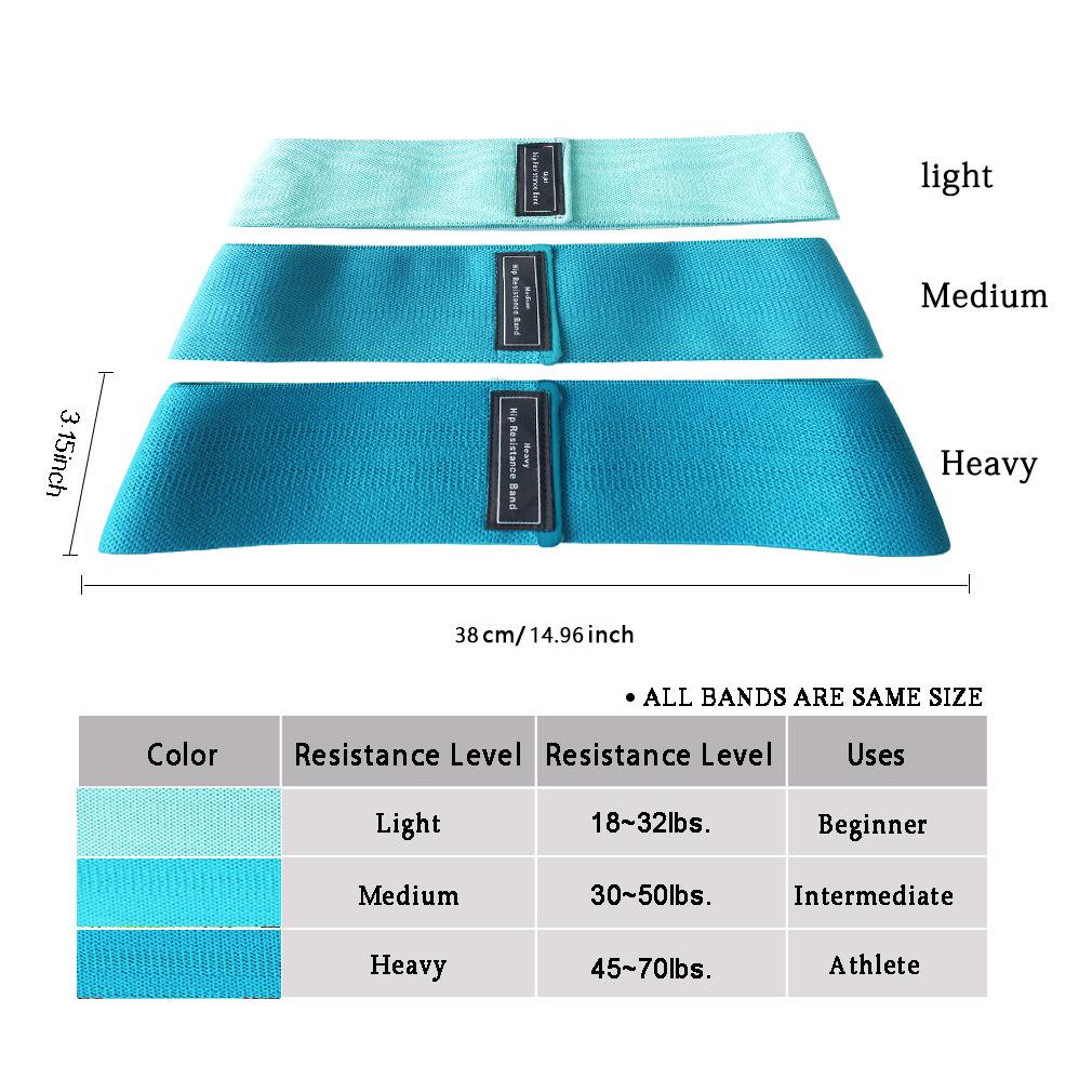 Тканевые эластичные ленты сопротивления для ягодиц, приседания, тренировки ягодиц, нескользящий тренажер, толстая лента, эластичные фитнес-ленты, петли, оборудование для йоги
