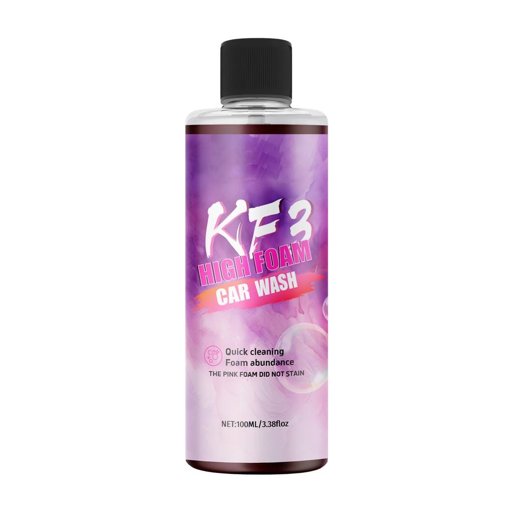 Bubble Car Wash Liquid Car Motorcycle Prewash Wash High Concentrated High Penal Strength Decontamination Detergent 100ml