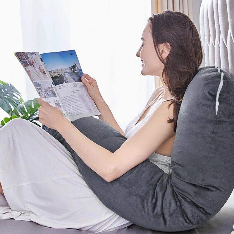 Healthy and Comfortable Pregnant Women's Pillow U-shaped Multi Functional Cotton Waist Side Sleeping Pillow Support