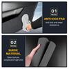 For Mazda 3 Axela 2019 2020 2021 2022 2023 2024 2025 LHD RHD Car Anti-kick Pad Suede Leather Carbon Pad Accessories Door Protect.