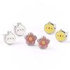 Molang and Piu Piu Stud Earring Set