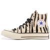 Converse Кеды Chuck 70 High со светящимся в темноте зебровым принтом мужские зеленый светло-песочный черный A15032C
