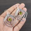Peridot Earrings Gemstone Jewelry, 925 Solid Sterling Silver Earrings, Handmade Jewelry Birthstone Earrings, Gift For Him