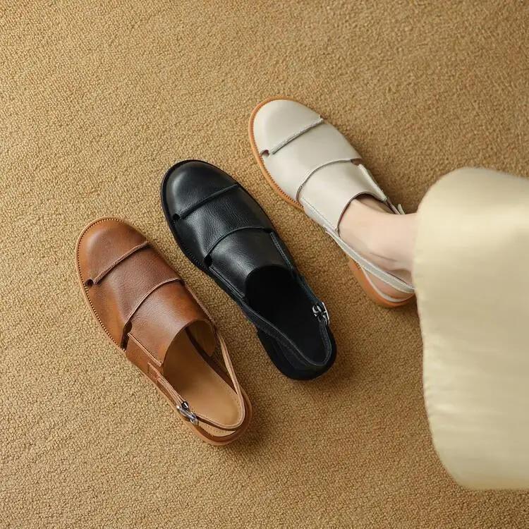 Мода Классические Женские Балетки Сандалии Дизайнерские Элегантные Туфли Лоферы Летние Слингбэки Новая Обувь Женская 2025 Тренд Мода Zapatos Lady