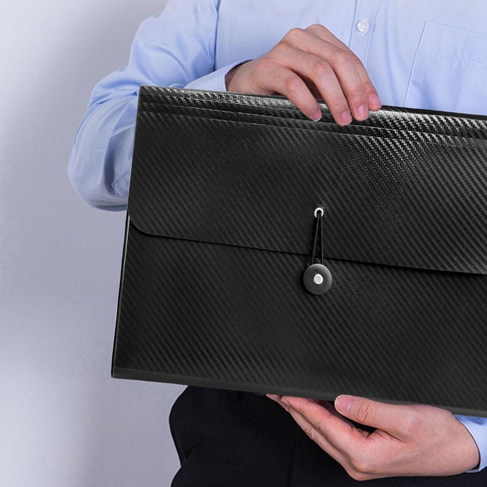 Expanding A4 File Folder 7/13 Grid Test Paper Storage Bag File Storage Holder Student