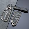T25Zinc Alloy Car Smart Remote Key Case Cover Shell Holder For Volkswagen VW Atlas ID3 ID4 Golf GTI MK8 Key Protection Accessories