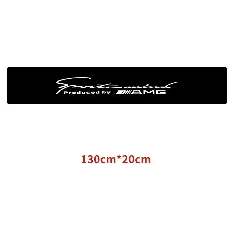 BLZ3 Car front windshield sunshade decorative stickers For Mercedes Benz Amg W204 W213 W205 W211 W212 W176 W205 W203 Accessories