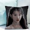 IU Twin Size Bedding Cushion Cover 45x45 Cushions Covers Pillowcase 45*45 Couch Pillows Home Decoration Accessories Short Plush