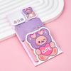 100Sheets Stationery Sticky Notes Cartoon Animals Message Notes Portable Notebook