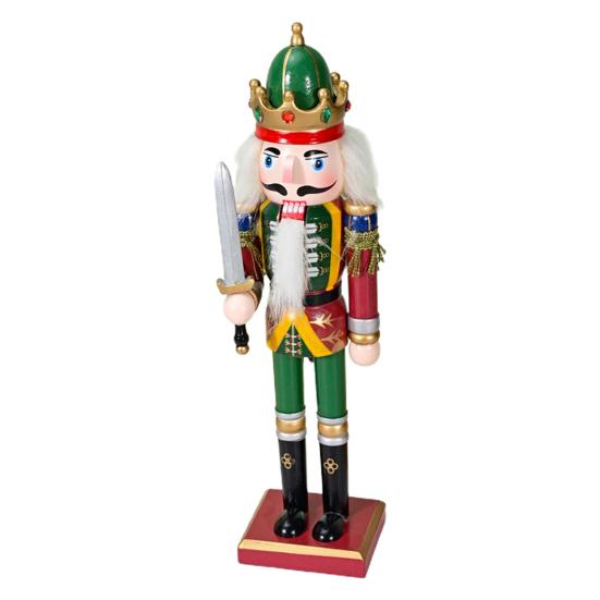 Щелкунчик орнамент, деревянный Щелкунчик, фигурка солдата, праздничное рождественское украшение для украшения дома