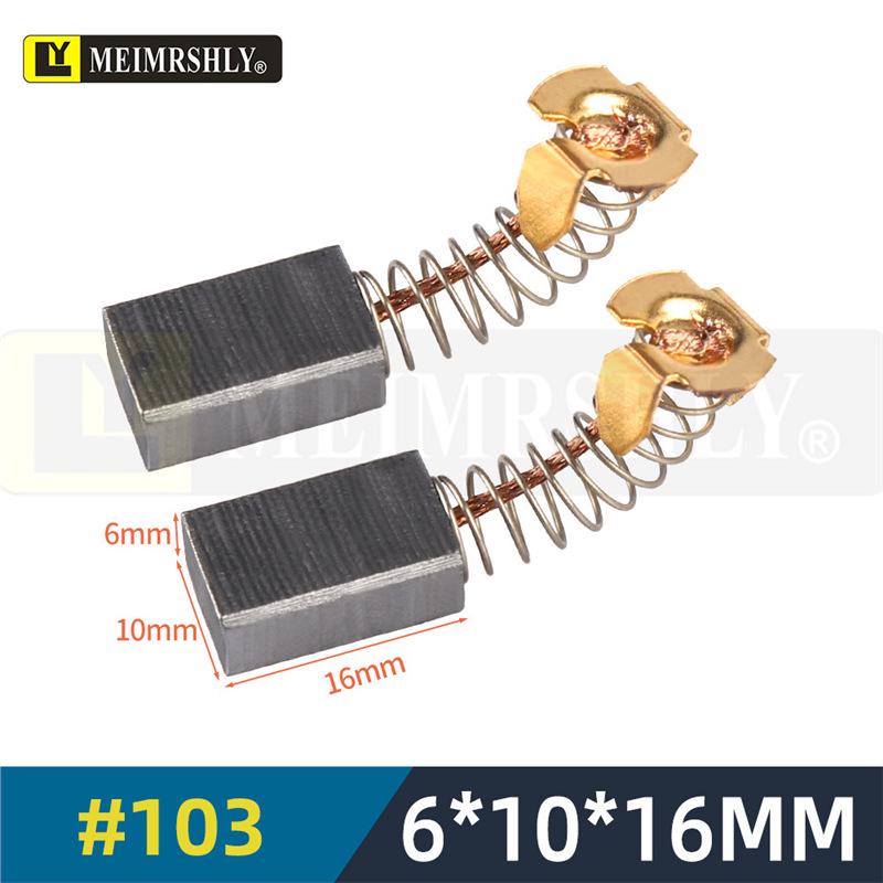 051# High-Quality Electric Drill & Grinder Carbon Brushes - 5x8x13mm Power Tool Accessories