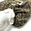 FENDI Zucca pattern Logo Hardware Hand Bag, All-Over Print Shoulder Bag Tote Bag