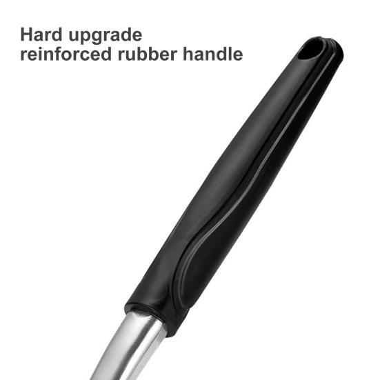 Совок для кошачьего туалета Металлический совок для кошачьего туалета с длинной ручкой Сплавная лопата для просеивания кошачьих экскрементов Чистящие средства