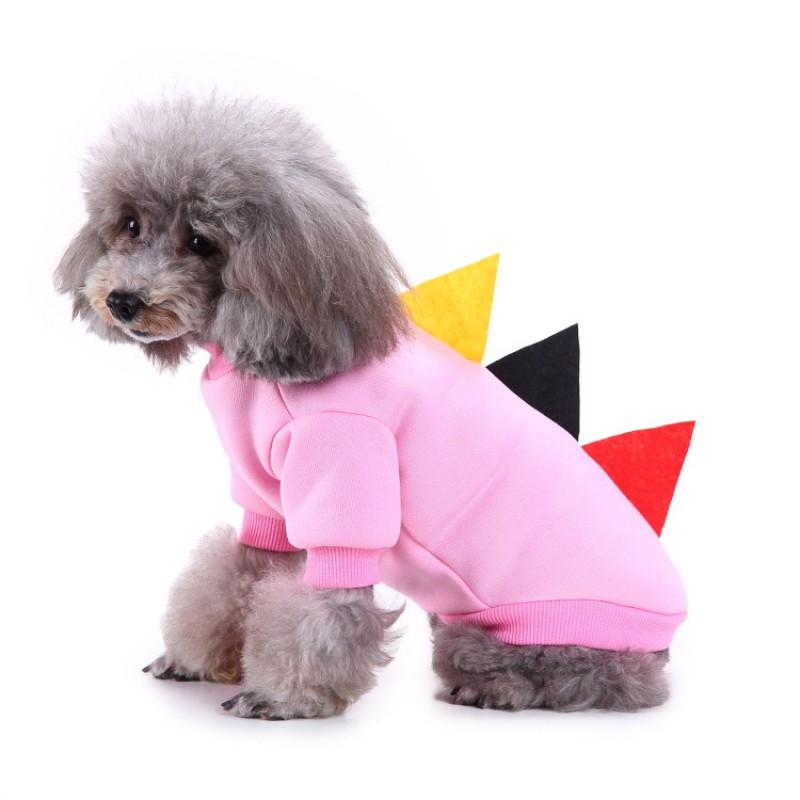 Dog Hoodie Sweatshirt Warm Fleece Pet Clothes Small Dogs Winter