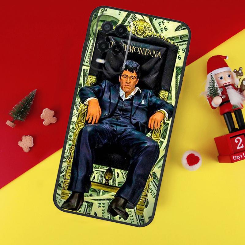 Al Pacino Scarface Case For Oppo A94 A74 A54 A60 A40 A80 A16 A76 A96 A98 A58 A78 A18 A38 A57 A17 A15 A5 A6 Pro