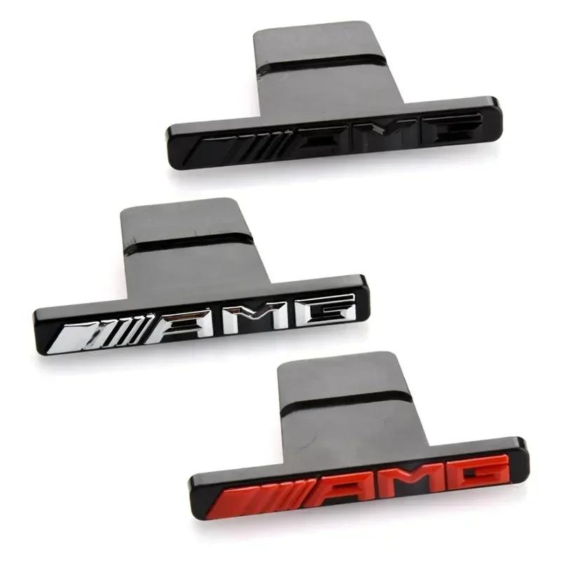 Car Sticker New 2026 For Benz AMG ABS AMG Logo Front Grille Badge Car Sticker Modification Accessories for Mercedes Benz W211 W2